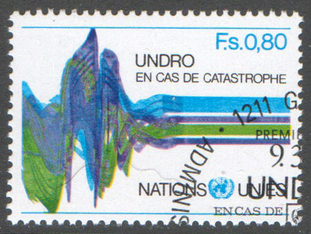 United Nations Geneva Scott 82 Used